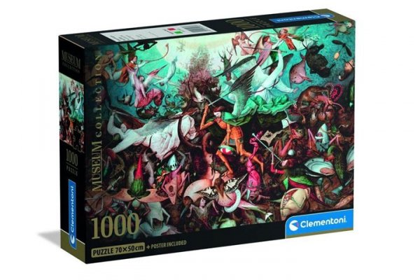 CLEMENTONI - PUZZLE CLE puzzle 1000 CompactMus.TheFallOfTRebAng.39972