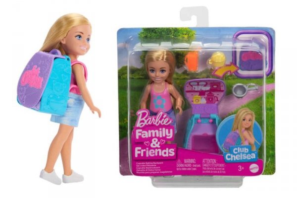 MATTEL Barbie Chelsea z plecakiem JBF46 /6