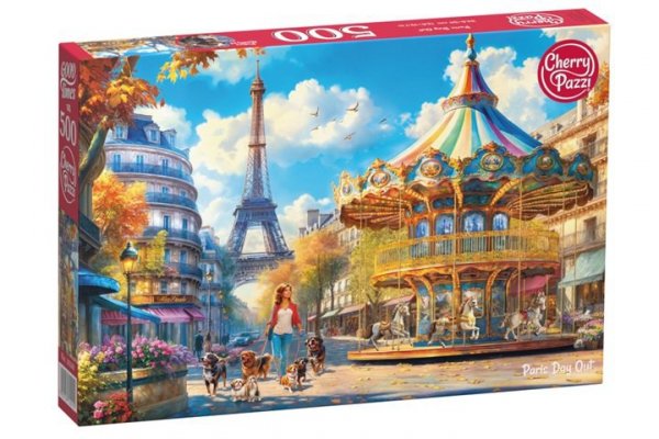 PLATON Puzzle 500 Cherrypazzi Paris day out 20210