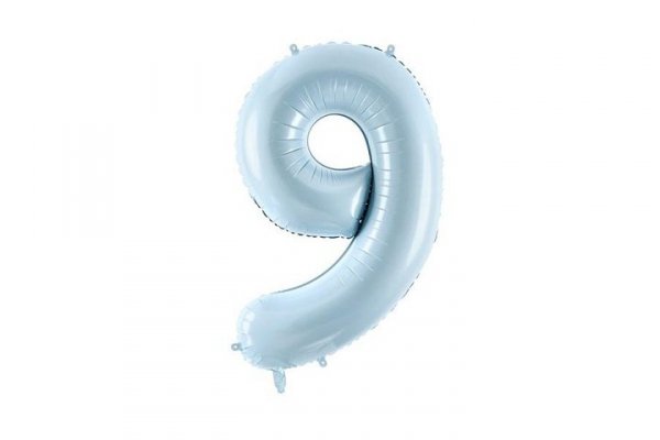 PARTYDECO Balon fol.Cyfra 9 72cm j.nieb.34907