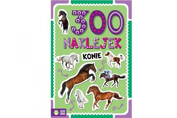 ZIELONASOWA 300 naklejek Konie 97767