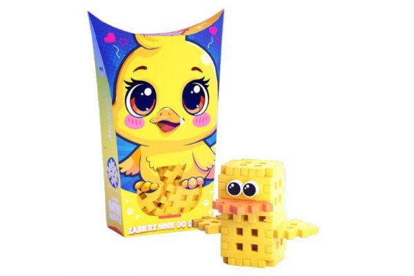 MARIOINEX Klocki wafle mini PocketPets Kaczka 07160