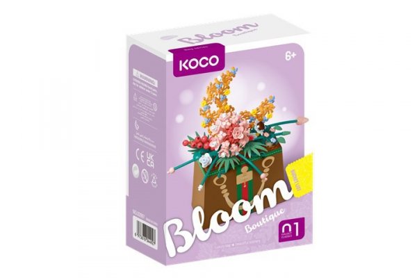 IM.MASTER KOCO klocki kwiaty w torebce lato 245el 02097 449
