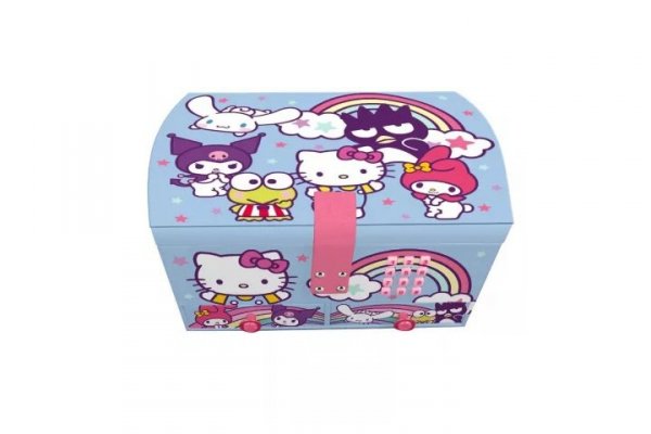 KIDS EUROSWAN HISZPANIA Hello Kitty box na biżuterię HK50194 91530