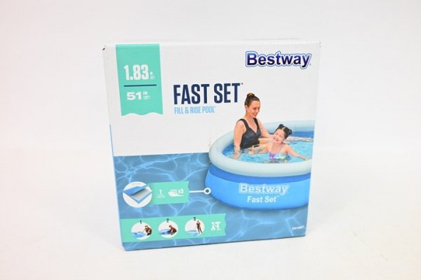 BESTWAY Basen dmuchany z kołnierzem 183x51 B57392 67148
