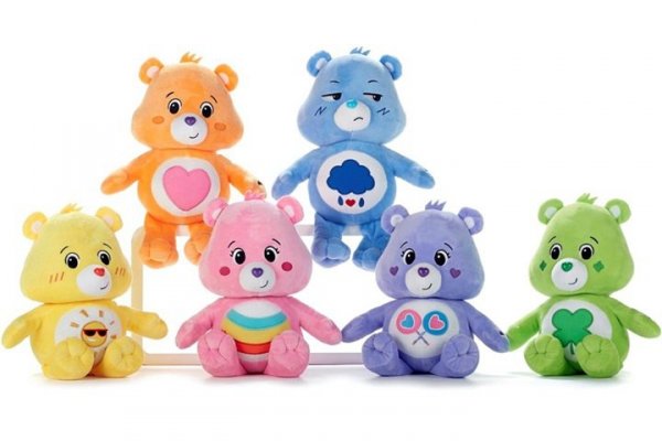 BRANDED TOYS Care Bears Troskliwe misie 28cm plusz 74172