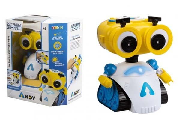 XTREM BOTS - ROBOTY XTREM BOTS Mój pierwszy robot Andy XT350970 09701