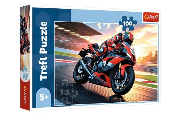 TREFL PUZZLE 100 Szybki motocykl 16489