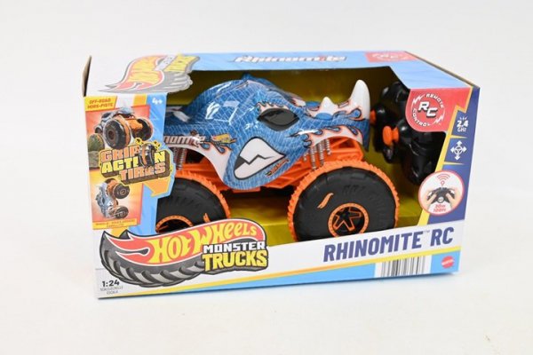 MATTEL HW RC Monster Truck Rhinomite JBK11 /4