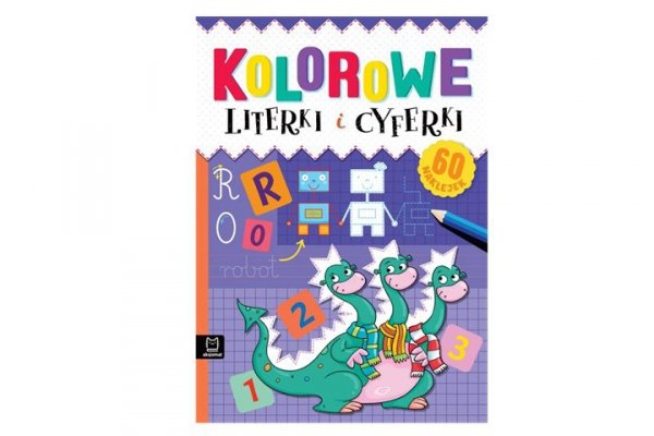 AKSJOMAT Kolorowe literki i cyferki 41604
