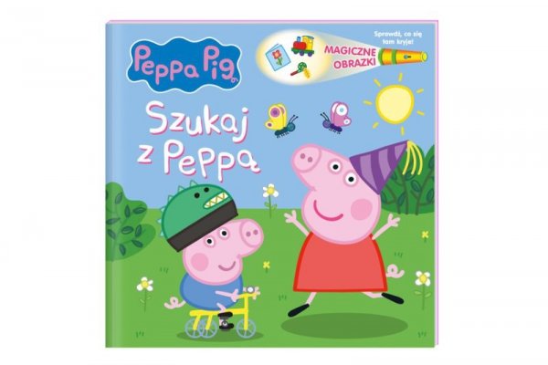 MEDIA SERVICE ZAWADA Świnka Peppa Mag.obr.Szukaj z Peppą 29358