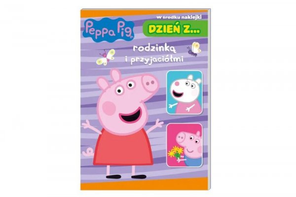 MEDIA SERVICE ZAWADA Świnka Peppa Dzień z… rodzinką i przyjac.29945