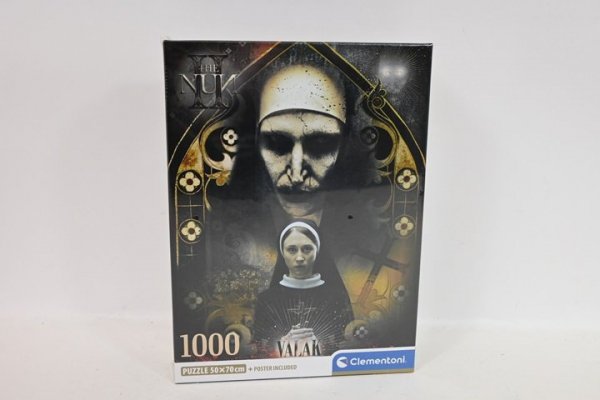 CLEMENTONI - PUZZLE CLE puzzle 1000 Compact HorrorCollec.The Nun 37098