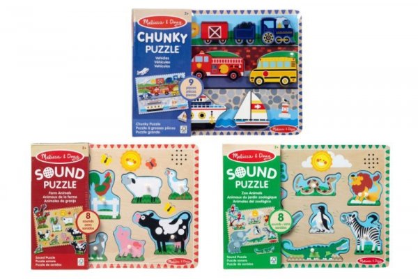 SPIN MASTER SPIN Mellisa_Doug Muz.puzzle mix 6075363