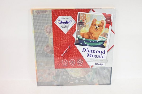 ART ACTIVE Diamentow mozaika z kryszt.40x40 Fluffy 56172