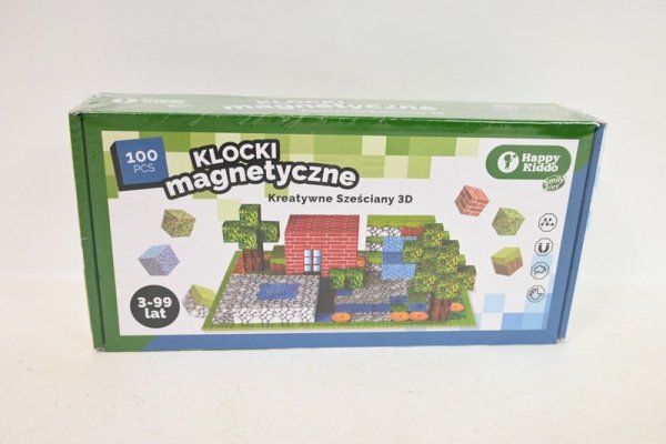 ANEK - SMILY PLAY Klocki magnetyczne 100el SmilyPlay SP85305 53051