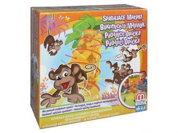 MATTEL Gra Spadające małpki 52563 /4
