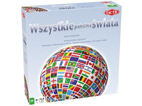 TACTIC Gra Wszystkie Państwa świata 41269 12696