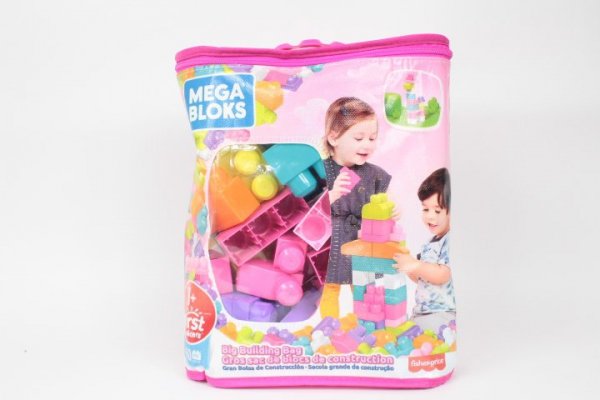 MATTEL MEGA BLOKS klocki 60el torba róż DCH54 /6