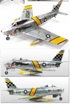 ACADEMY USAF F-86F KOREAN WAR 12546 SKALA 1:72