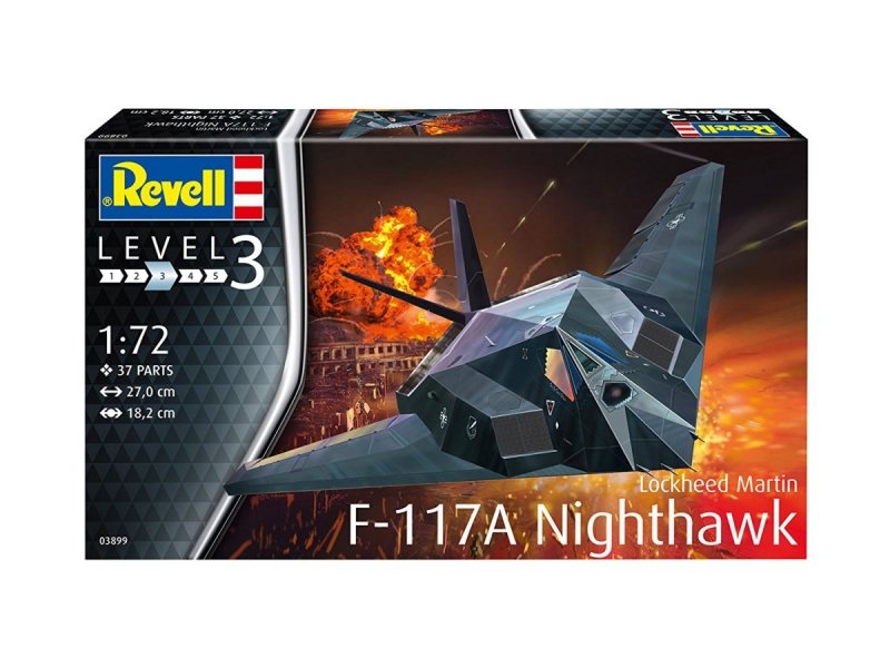 REVELL F-117 STEALTH FIGHTER 03899 SKALA 1:72