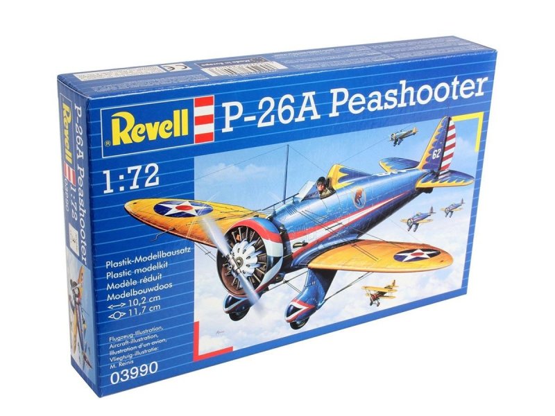 REVELL P-24A PEASHOOTER SKALA 1:72