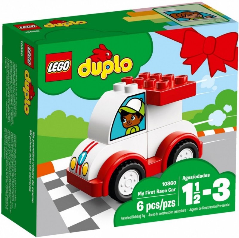 LEGO DUPLO MOJA PIERWSZA WYŚCIGÓWKA 10860 18M+