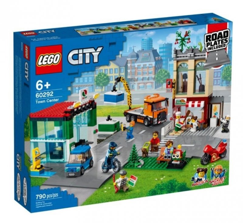 LEGO CITY CENTRUM MIASTA 60292 6+