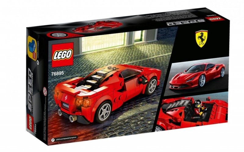 LEGO SPEED CHAMPIONS FERRARI F8 TRIBUTO 275EL. 76895 7+