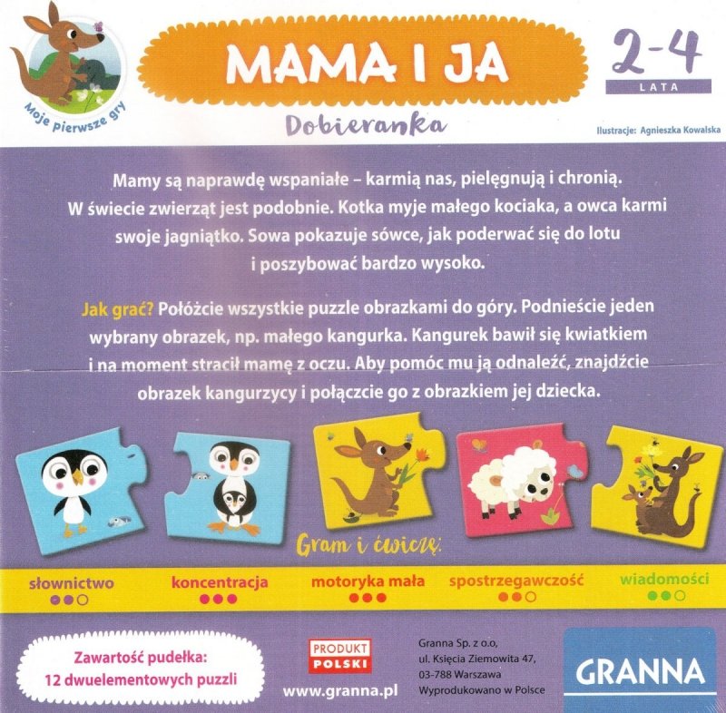 GRANNA GRA MAMA I JA 2+