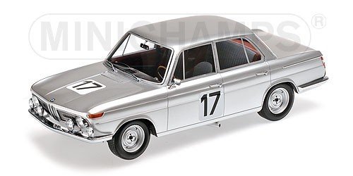 MINICHAMPS BMW 2000 TI #17 ICKX/HAHNE WINNERS 24H SPA 1966 SKALA 1:18