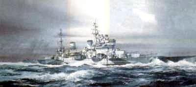 HELLER HMS KING GEORGE V 81088 SKALA 1:400 