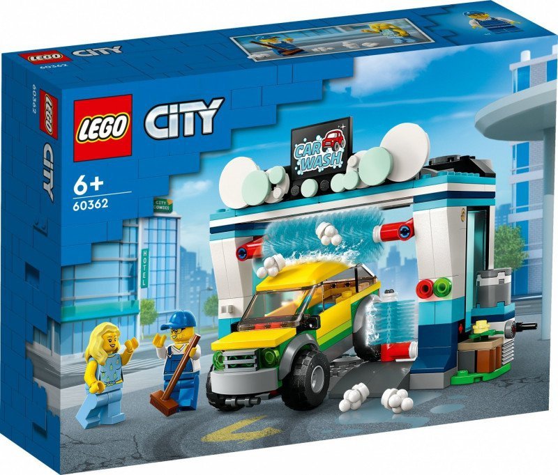 LEGO CITY MYJNIA SAMOCHODOWA 60362 6+