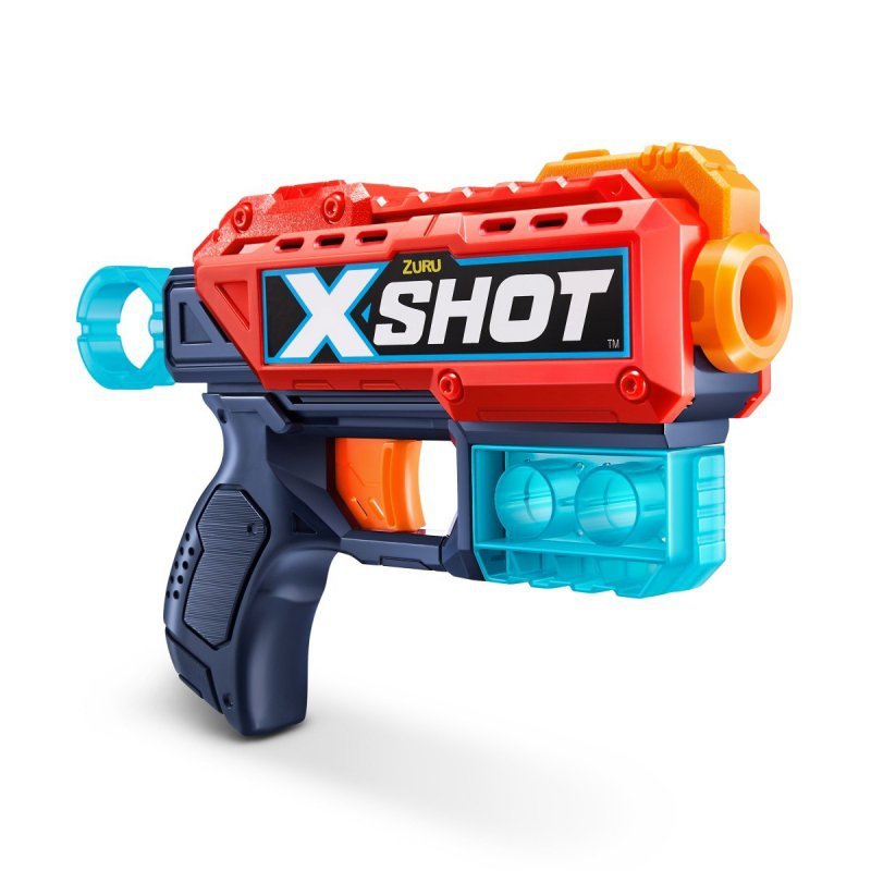 X-SHOT ZESTAW WYRZUTNI EXCEL DOUBLE KICKBACK (8 STRZAŁEK, 6 PUSZEK) 8+