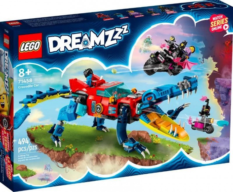 LEGO DREAMZZZ KROKODYLOWY SAMOCHÓD 71458 8+