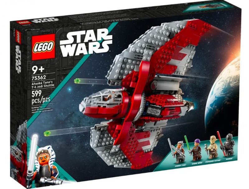 LEGO STAR WARS PROM KOSMICZNY JEDI T-6 AHS 75362 9+
