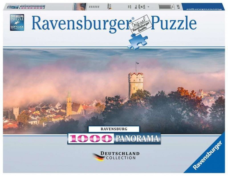 RAVENSBURGER 1000 EL. RAVENSBURG PANORAMA PUZZLE 14+