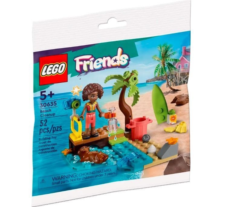 LEGO FRIENDS SPRZĄTANIE PLAŻY 30635 5+