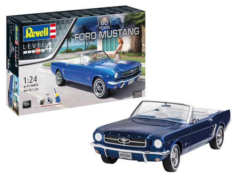 REVELL 60. ROCZNICA FORD MUSTANG 05647 SKALA 1:24
