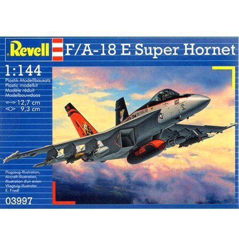 REVELL F/A-18E SUPER HORNET 03997 SKALA 1:144