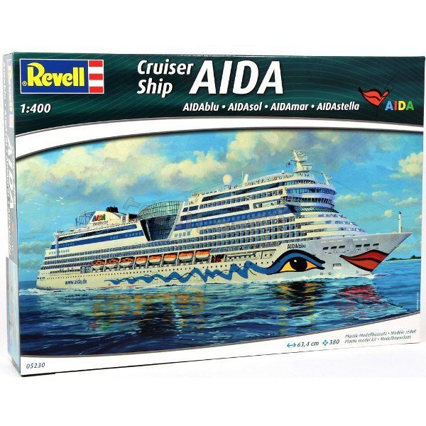 REVELL CRUISER SHIP AIDA 05230 SKALA 1:400