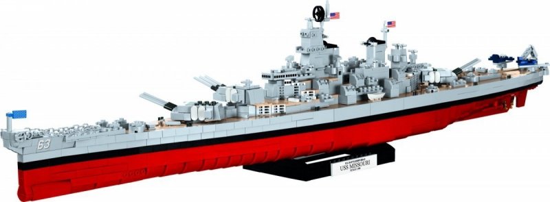 COBI PANCERNIK USS MISSOURI (BB-63) HISTORICAL 	3084 10+