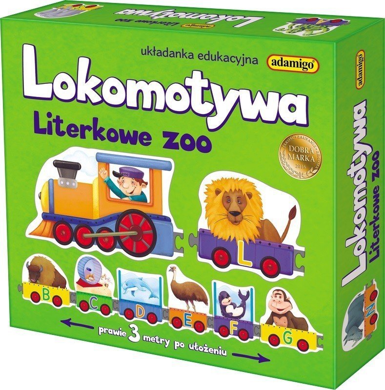 ADAMIGO LOKOMOTYWA - LITERKOWE ZOO 3+