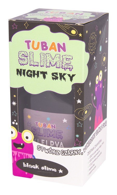 TUBAN ZESTAW SUPER SLIME - NIGHT SKY 3+
