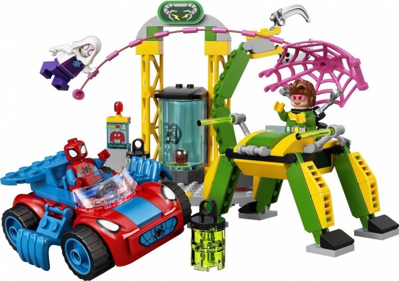 LEGO SUPER HEROES SPIDER-MAN W LABORATORIUM DOCA OCKA 10783 4+