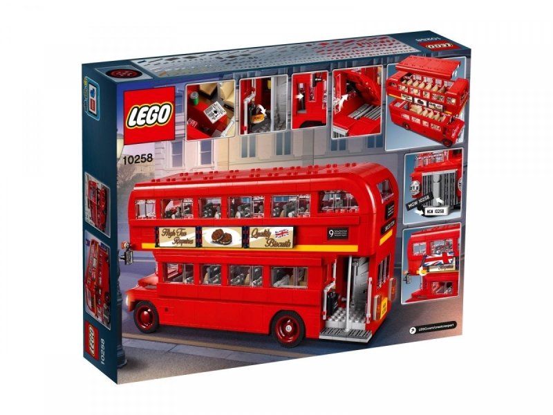 LEGO CREATOR EXPERT LONDYŃSKI AUTOBUS 10258 16+