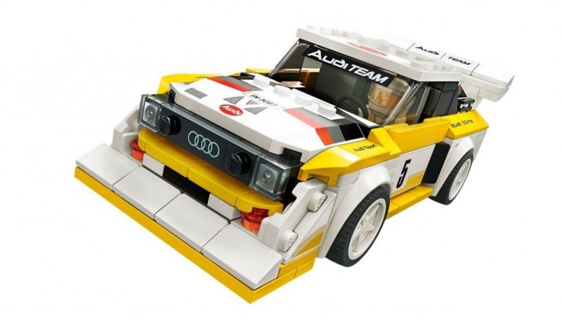 LEGO SPEED CHAMPIONS 1985 AUDI SPORT QUATTRO S1 250EL. 76897 7+