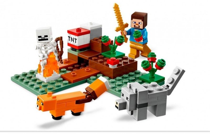 LEGO MINECRAFT PRZYGODA W TAJDZE 74EL. 21162 7+