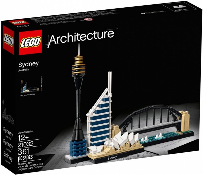 LEGO ARCHITECTURE SYDNEY 21032 12+
