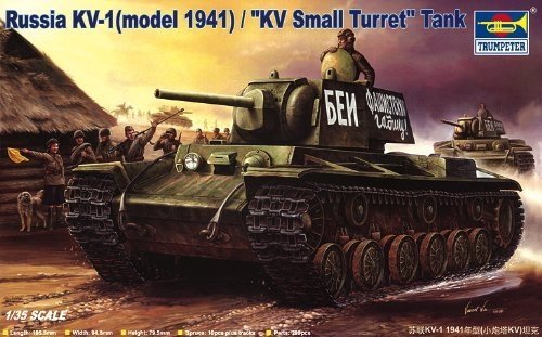 TRUMPETER RUSSIAN KV1 MODEL 1941 00356 SKALA 1:35